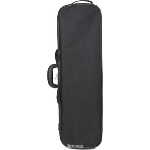  Howard Core CC498 Oblong Violin Case - Black, 4/4 Size