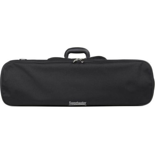  Howard Core CC498 Oblong Violin Case - Black, 4/4 Size