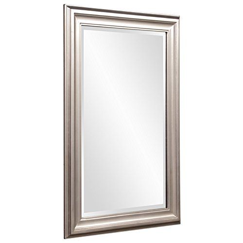  Howard Elliott Collection Howard Elliott George Oval Hanging Wall Mirror, Oil Rubbed Bronze Wood Frame