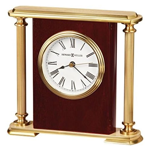  Howard Miller 645-104 Rosewood Encore Bracket Table Clock by