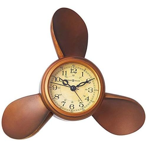  Howard Miller 645-525 Propeller Alarm Weather & Maritime Table Clock