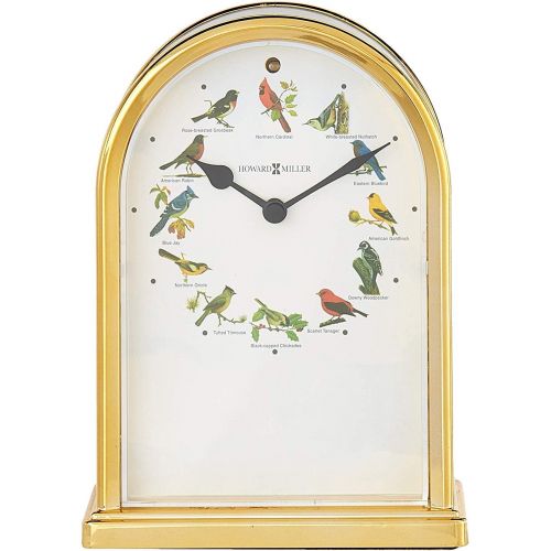  Howard Miller 645-405 Songbirds of North America III Table Clock