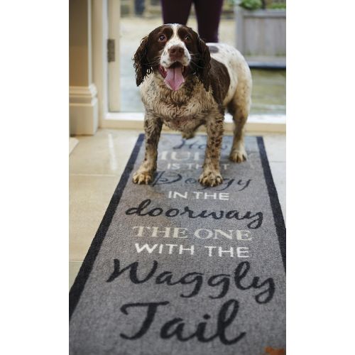  Howler & Scratch T748 Indoor Pet Mat, Gray