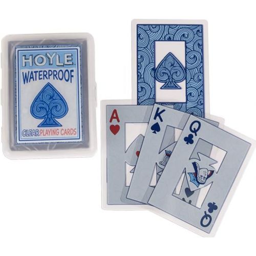  Hoyle Waterproof Clear Playing Cards