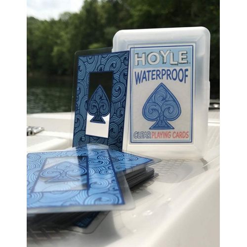  Hoyle Waterproof Clear Playing Cards
