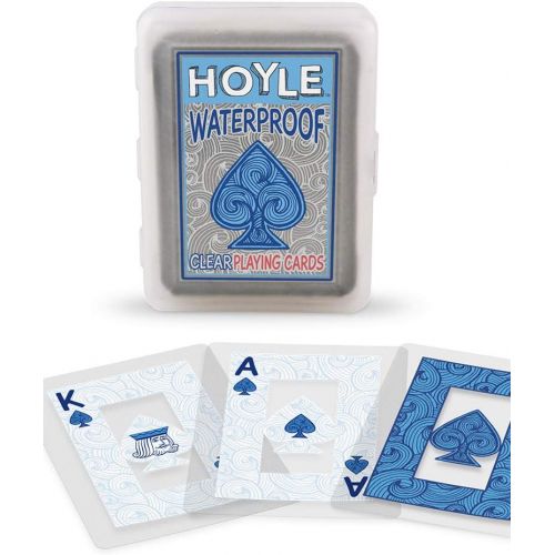  Hoyle Waterproof Clear Playing Cards