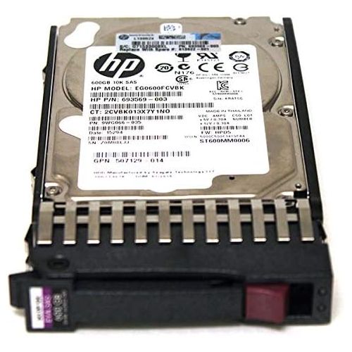  Hpe HP 693569-003-SC 693569-003 HP 600GB 10K 6G SFF SAS SC Hard Drive