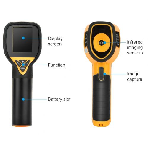  Hti Handheld Infrared Thermal Imaging Camera 32X32 IR Resolution 1024 Pixels Digital Display Temperature -20℃ to 300℃ OE HT-175