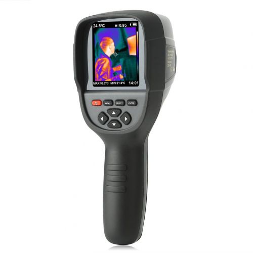  Hti Handheld Portable Infrared Thermal Imager & Visible Light Camera with IR Resolution 220160 Pixels Thermal Imager Camera