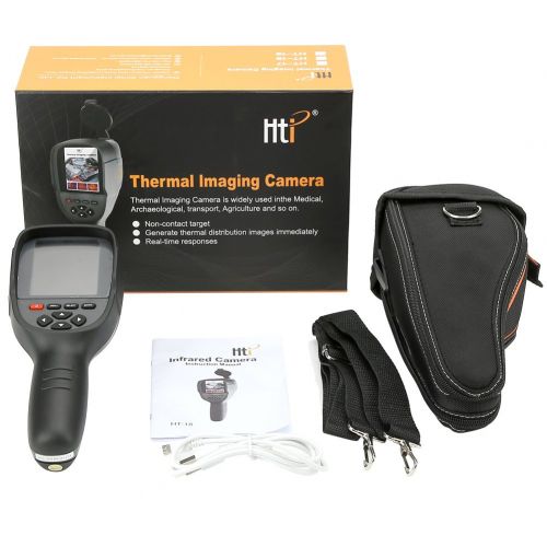  Hti Handheld Portable Infrared Thermal Imager & Visible Light Camera with IR Resolution 220160 Pixels Thermal Imager Camera