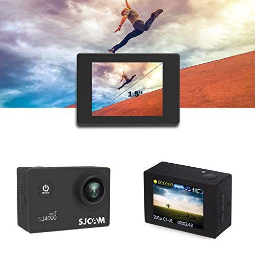  Hu Black SJ4000 WiFi 1080P 12MP Sports Action Cam Recording Camera 30M Waterproof