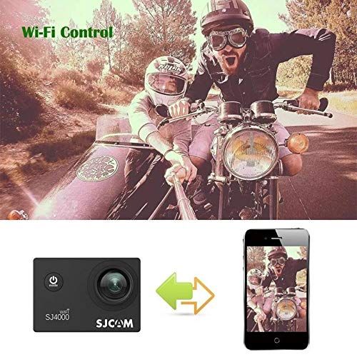  Hu Black SJ4000 WiFi 1080P 12MP Sports Action Cam Recording Camera 30M Waterproof