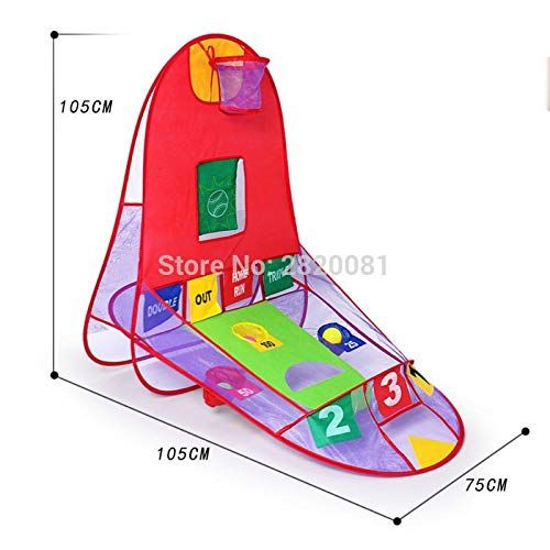  HuWang2 3in1 Shoot Basketball Play Tent Portable Easy fold Shooting Tent,Childrens Ball Scoring Compete Game Lawn Beach Sport