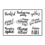 Hua Wu Chou Floor Mat PatternVector Thanksgiving Illustration with Text Happy Thanksgiving da W23.62 xL35.43