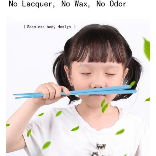  [아마존베스트]HuaLan Colorful Chopsticks Series - Reusable Non-slip Colorful Fiberglass Chopsticks 5 Pairs