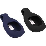 [아마존베스트]Huadea Compatible Clip Holder Replacement for Fitbit Zip (Black & Navy)