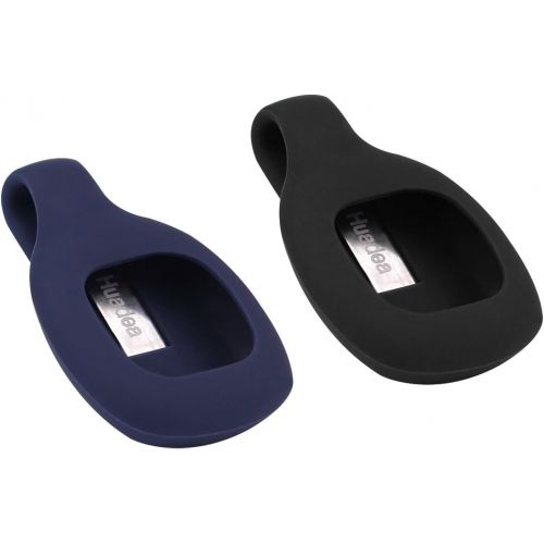  [아마존베스트]Huadea Compatible Clip Holder Replacement for Fitbit Zip (Black & Navy)