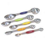 Huaishu Stainless Steel Double-Head Measuring Spoon Set of Five Seasoning Spoon Baking Scale Meter Measuring Spoon