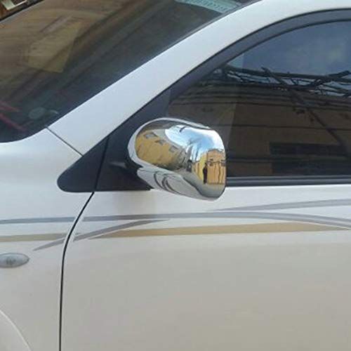  Huanlovely: Accessories FIT for Toyota RAV4 2006 2007 2008 2009 2010 2011 2012 Door Side Wing Mirror Chrome Cover Cap Rear View Trim