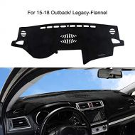 Huanlovely QHCP Car Dashboard Avoid Light Pad Instrument Platform Desk Cover Mats Carpets Car Styling for Subaru Forester Outback Legacy XV
