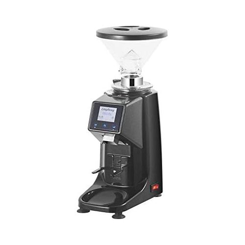  Huanyu Electric Coffee Grinder Professional Coffee Machine Commercial&Home Grinding Machine Automatic Burr Grinder 250W 19 Gear Fine - Coarse Grind Size Setting Stainless Steel Cut