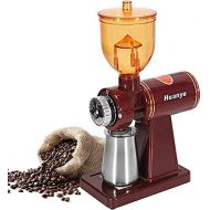 Huanyu Electric Coffee Bean Grinder 250G 200W Commercial&Home Milling Grinding Machine for Beans Nuts Spice Burr Grinder Professional Miller 8 Gear Grinding Accuracy 110V