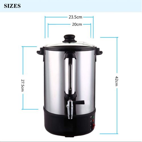 Huanyu 12L Stainless Steel Kitchen Electric Hot Water Boiler Heater Urn Hot Water Kettle Dispenser