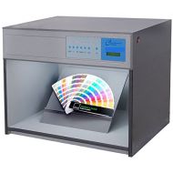 Huanyu Color Assessment Cabinet Color Controller Light Box for Textile, Printing Color Matching Cabinet 4 Light Sources: D65 TL84 UV F