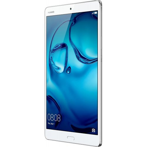 화웨이 Huawei + Harman Kardon MediaPad M3 8.0 Octa Core 8.4 Android (Marshmallow) +EMUI Tablet, WiFi only, 32GB, Moonlight Silver (US Warranty)