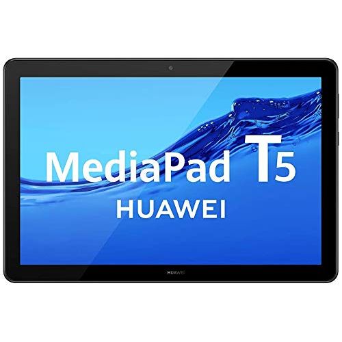 화웨이 Huawei MediaPad T5 Tablet with 10.1 IPS FHD Display, Octa Core, Dual Harman Kardon-Tuned Speakers, WiFi Only, 2GB+16GB, Black (US Warranty)