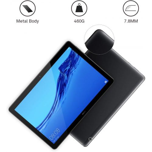화웨이 Huawei MediaPad T5 Tablet with 10.1 IPS FHD Display, Octa Core, Dual Harman Kardon-Tuned Speakers, WiFi Only, 2GB+16GB, Black (US Warranty)