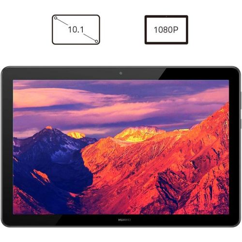 화웨이 Huawei MediaPad T5 Tablet with 10.1 IPS FHD Display, Octa Core, Dual Harman Kardon-Tuned Speakers, WiFi Only, 2GB+16GB, Black (US Warranty)