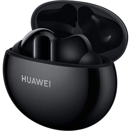화웨이 [아마존베스트]HUAWEI FreeBuds 4i Kabellose In-Ear-Bluetooth-Kopfhoerer mit aktiver Gerauschunterdrueckung, schnellem Aufladen, langer Akkulaufzeit, Carbon Schwarz, Garantieverlangerung auf 30 Mona
