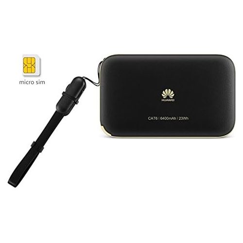 화웨이 Wifi World Original Unlocked HUAWEI WiFi 2 Pro E5885LS-93A E5885 300Mbps 4G LTE Mobile WiFi Hotspot Black