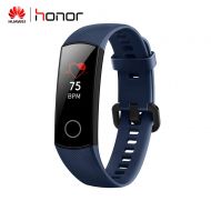 HUAWEI Honor Band 4 6-Axis Inertial Heart Rate Monitor Infrared Light Wear Detection Sensor Full Touch AMOLED Color Screen Home Button All-in-One Activity Tracker 5ATM Waterproof