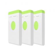 Huayoung Pack of 3 Baby Safety Sliding Window & Door Safety Locks Home Cabinet Safety Locks (3, Green)