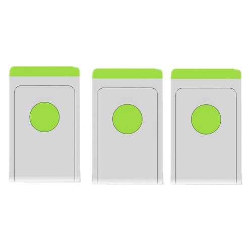  Huayoung Pack of 3 Baby Safety Sliding Window & Door Safety Locks Home Cabinet Safety Locks (3, Green)