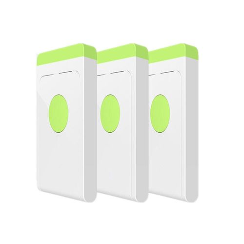  Huayoung Pack of 3 Baby Safety Sliding Window & Door Safety Locks Home Cabinet Safety Locks (3, Green)