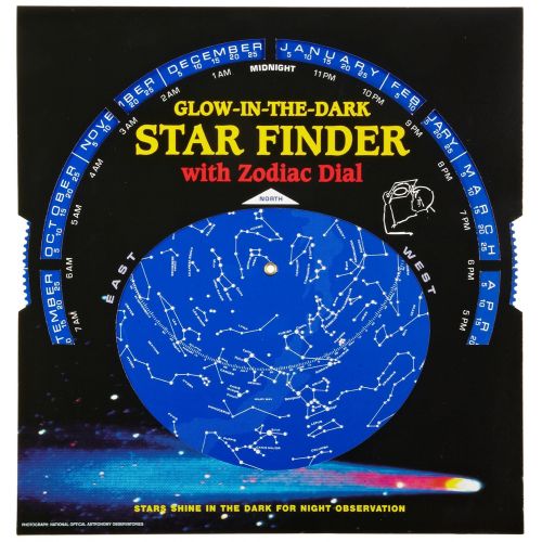 Hubbard Scientific Glow-in-the-Dark Star Finder with Zodiac Dial (Set of 10)
