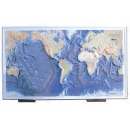 Hubbard Scientific Ocean Floor Raised Relief Map, 26 x 39