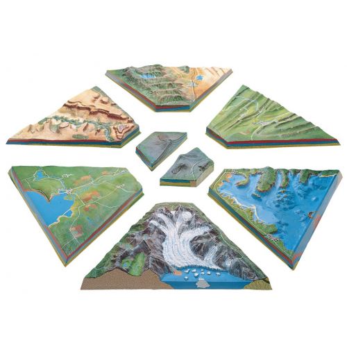  Hubbard Scientific Geological Landform Model