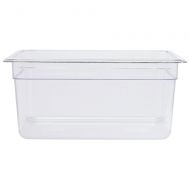 Hubert Half Size Cold Food Pan Translucent 12L x 12W x 6D