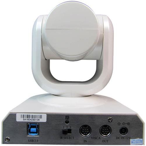  Huddlecam HuddleCamHD 10X-G3 2.1 MP 1080p PTZ Camera, 10x Optical Zoom, 30 fps, White