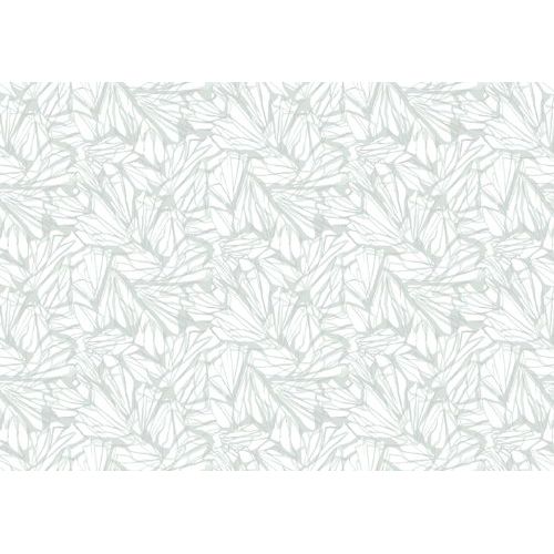  Huddleson Aqua Printed Pure Linen Tablecloth, 66x126 Rectangle