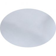 Huddleson Sky Pale Blue Pure Linen Tablecloth 80x122 Oval