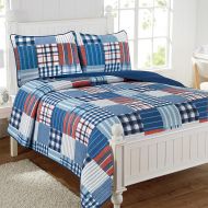 Hudson Patchwork Reversible Quilt Set