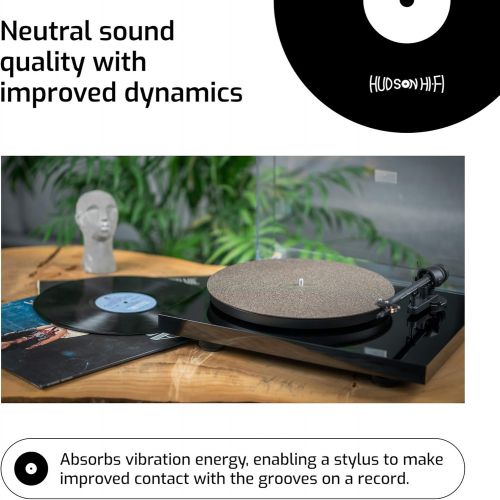  Visit the Hudson Hi-Fi Store CoRkErY Cork N Rubber Turntable Platter Mat  1-16  Audiophile Slipmat  Made in USA