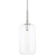 Hudson Valley 6911-PN Lenox Hill Pendant, 1-Light 6 Watts, Polished Nickel