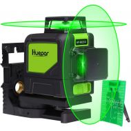 [아마존베스트]Huepar 902CG Self-Leveling 360-Degree Cross Line Laser Level with Pulse Mode, Switchable Horizontal and Vertical Green Beam Laser Tool, Magnetic Pivoting Base Included
