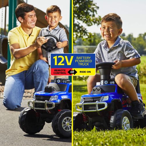  Huffy 12V Battery-Powered Remote-Control Monster Truck Ride-On Toy